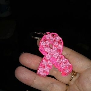 Handmade Paracord Ribbon Keychains